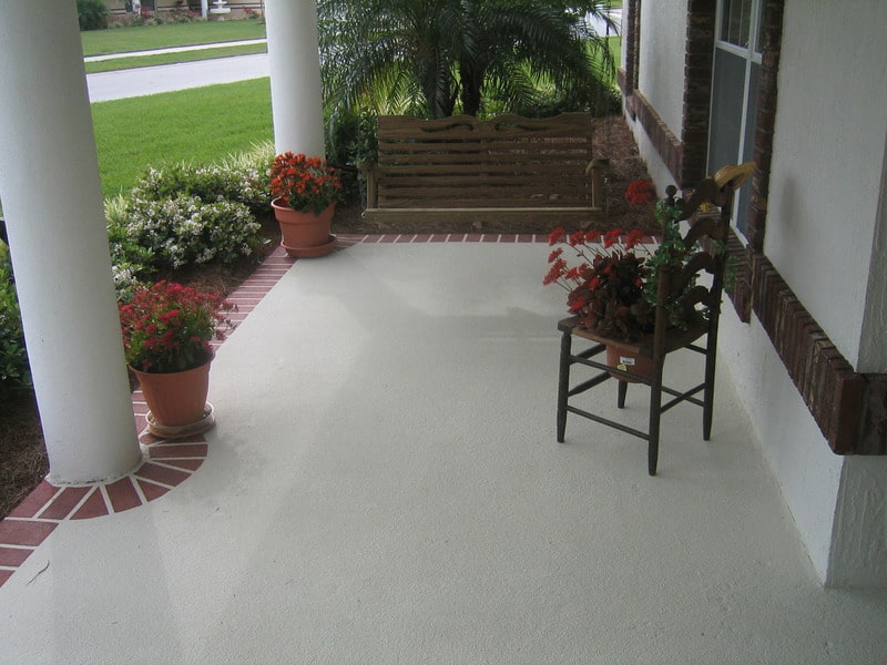 upgrade patio with paint